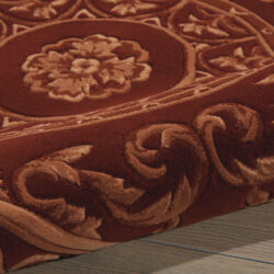 Alternative view of Nourison Versailles Palace VP50 Brick Area Rug