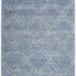 Nourison Venosa VSN01 Blue Ivory Area Rug