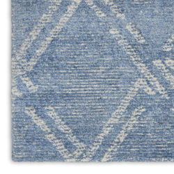 Alternative view of Nourison Venosa VSN01 Blue Ivory Area Rug