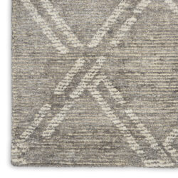 Alternative view of Nourison Venosa VSN01 Grey Ivory Area Rug