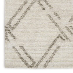 Alternative view of Nourison Venosa VSN01 Ivory/Grey Area Rug