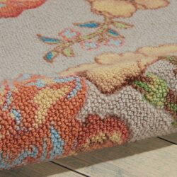 Alternative view of Waverly Global Awakening WGA05 Smoke Area Rug