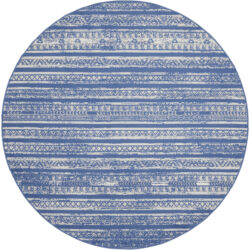 Nourison Whimsicle WHS16 Light Blue Ivory Area Rug