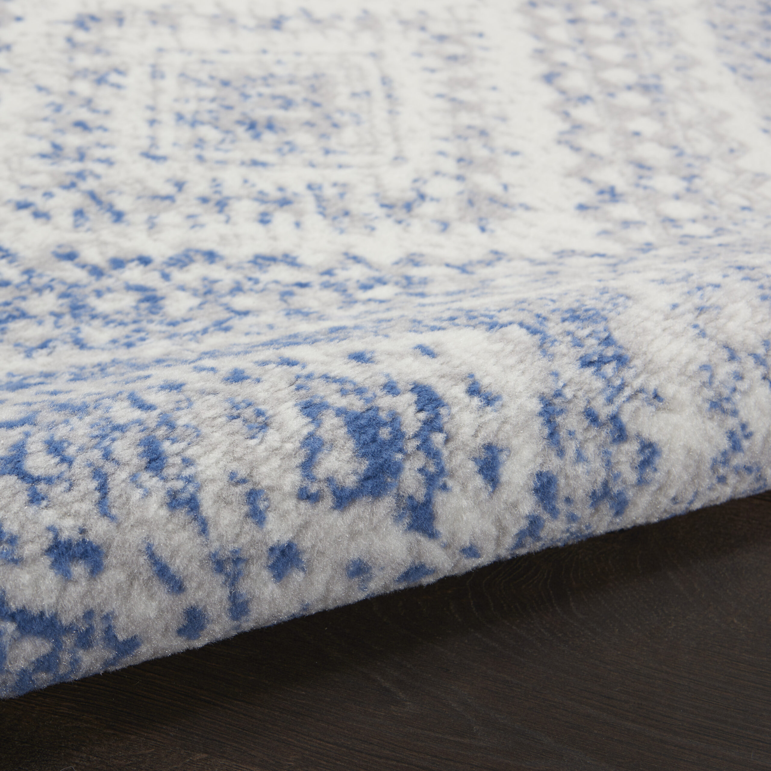 Nourison Whimsicle WHS17 Ivory Blue Area Rug - Image 3