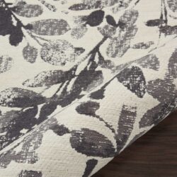 Alternative view of Waverly Vintage Lux WJC02 Graphite Area Rug