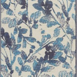 Waverly Vintage Lux WJC02 Indigo Area Rug