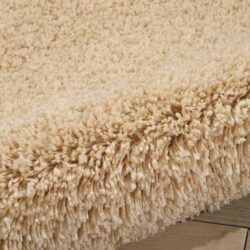 Alternative view of Nourison Yummy Shag YUM01 Bone Area Rug
