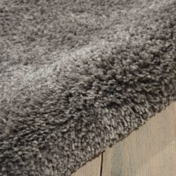 Alternative view of Nourison Yummy Shag YUM01 Silver Area Rug