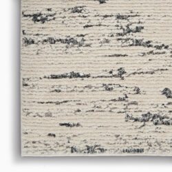 Alternative view of Nourison Zermatt ZER03 Ivory Blue Area Rug