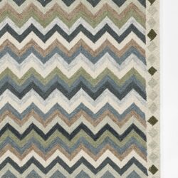 Alternative view of Erin Gates Abbott ABB-1 Blue Area Rug
