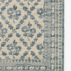 Alternative view of Momeni Bibury BIB-1 Blue Area Rug