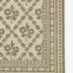 Alternative view of Momeni Bibury BIB-1 Green Area Rug