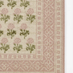 Alternative view of Momeni Bibury BIB-3 Pink Area Rug