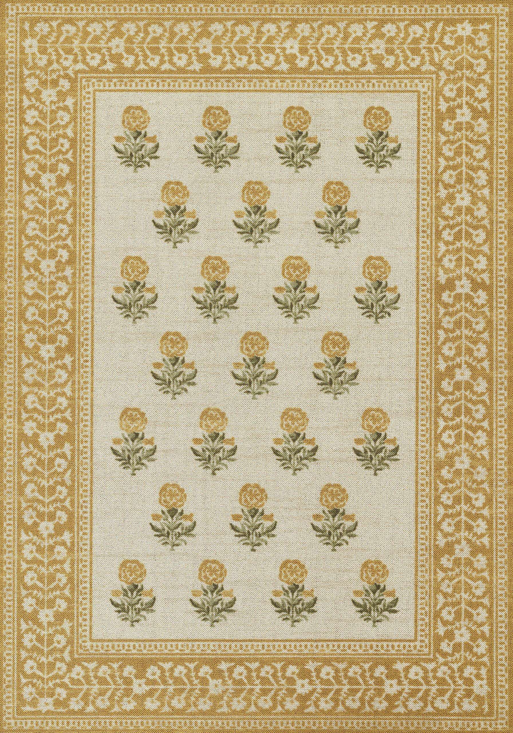 Momeni Bibury BIB-4 Gold Area Rug