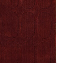 Alternative view of Momeni Contour CON-2 Burgundy Area Rug