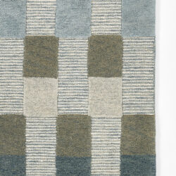 Alternative view of Momeni Fletcher FLT-1 Blue Area Rug