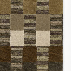 Alternative view of Momeni Fletcher FLT-1 Brown Area Rug