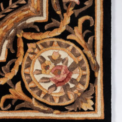 Alternative view of Momeni Harmony India HAI12 Black Area Rug