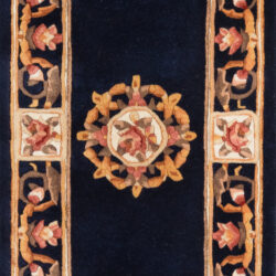 Alternative view of Momeni Harmony India HAI12 Blue Area Rug