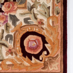 Alternative view of Momeni Harmony India HAI-7 Burgundy Area Rug