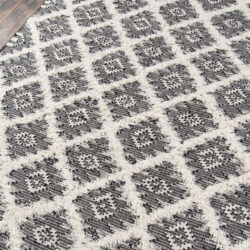 Alternative view of Momeni Harper HAR-1 Black Area Rug