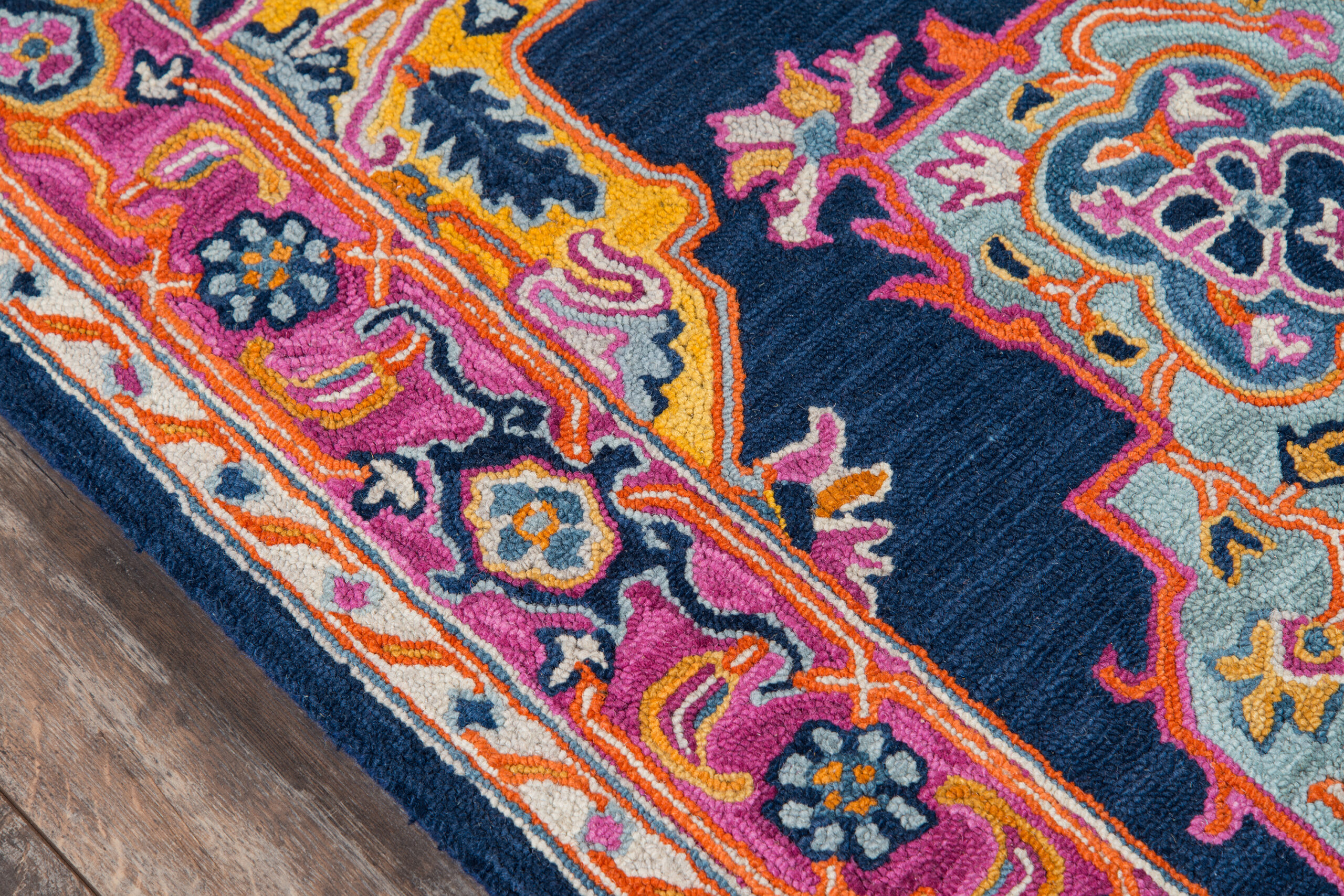 Momeni Ibiza IBI-1 Navy Area Rug - Image 3