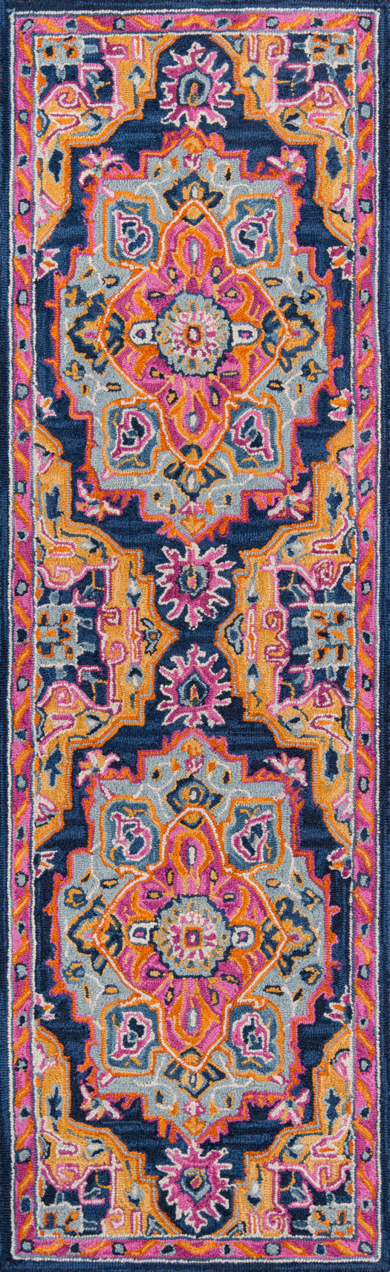 Momeni Ibiza IBI-1 Navy Area Rug - Image 5