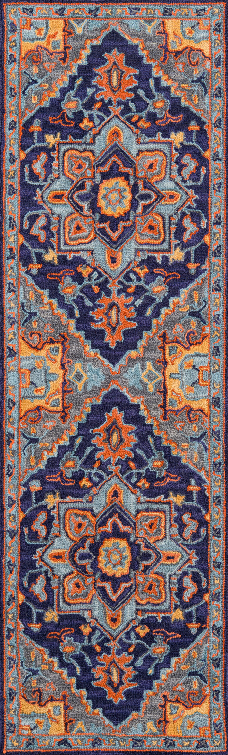 Momeni Ibiza IBI-2 Navy Area Rug - Image 5