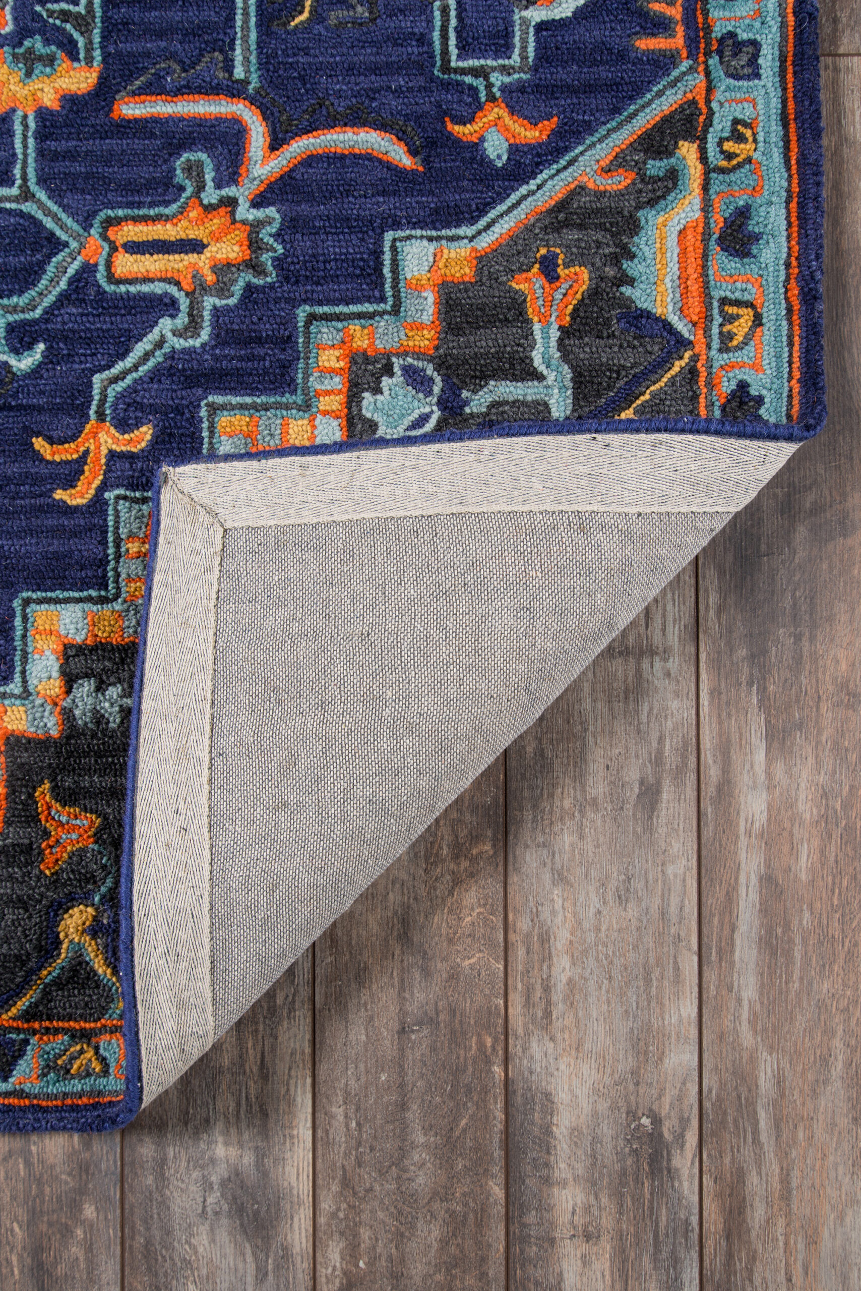 Momeni Ibiza IBI-2 Navy Area Rug - Image 6