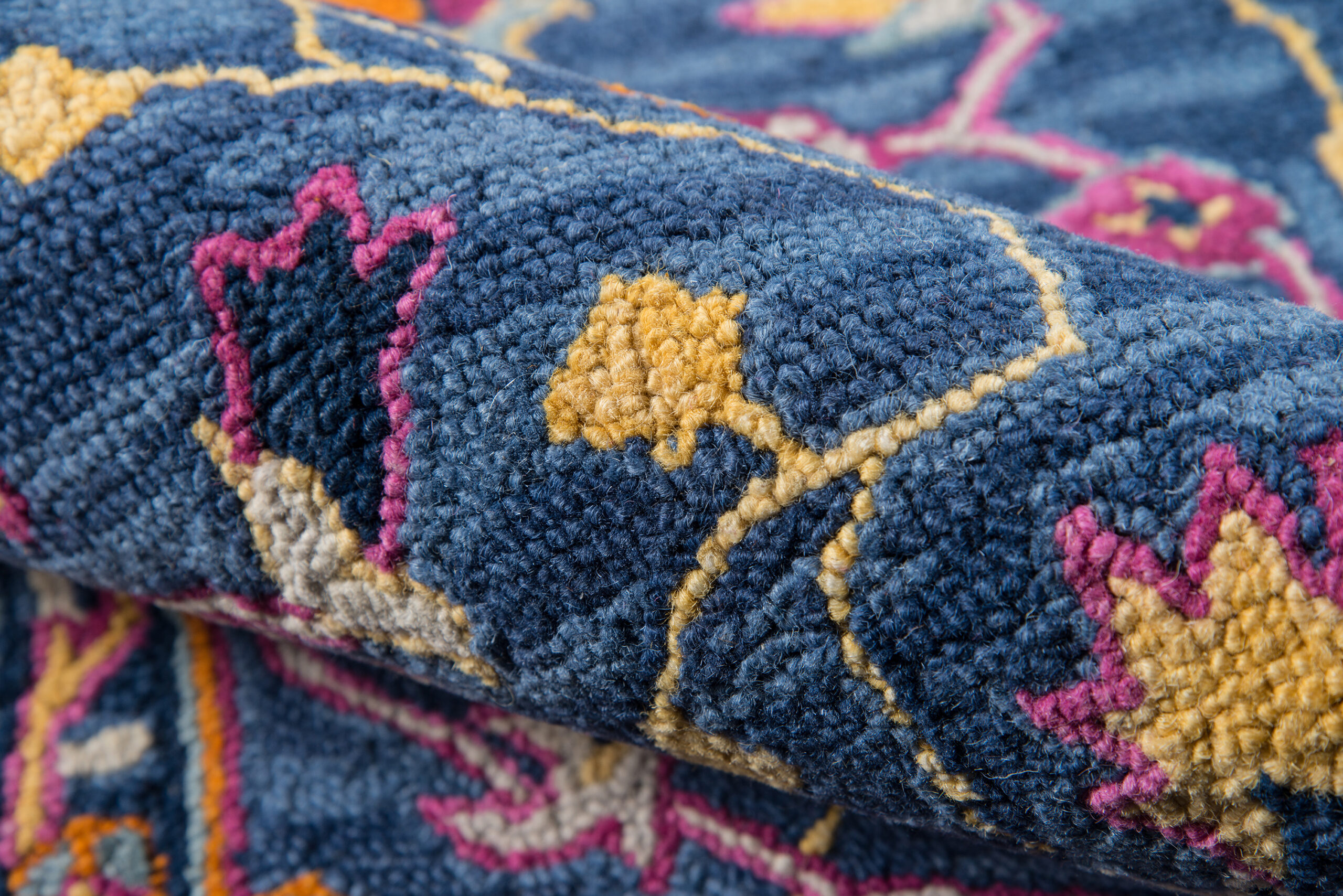 Momeni Ibiza IBI-3 Blue Area Rug - Image 4