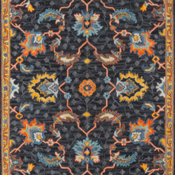 Momeni Ibiza IBI-3 Charcoal Area Rug