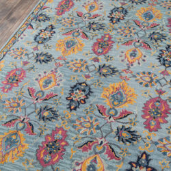 Alternative view of Momeni Ibiza IBI-4 Blue Area Rug