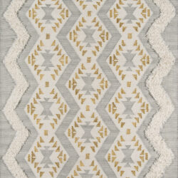 Novogratz Indio IND-1 Grey Area Rug