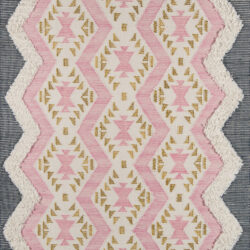 Novogratz Indio IND-1 Pink Area Rug