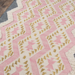 Alternative view of Novogratz Indio IND-1 Pink Area Rug