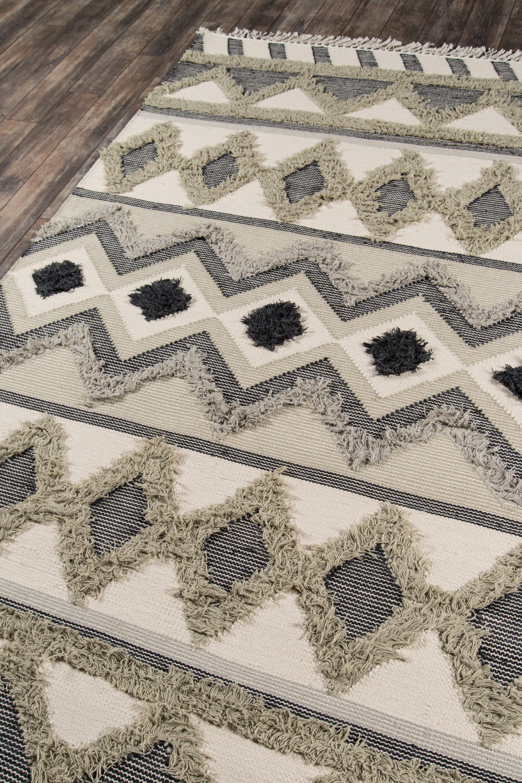 Novogratz Indio IND-4 Sage Area Rug - Image 2