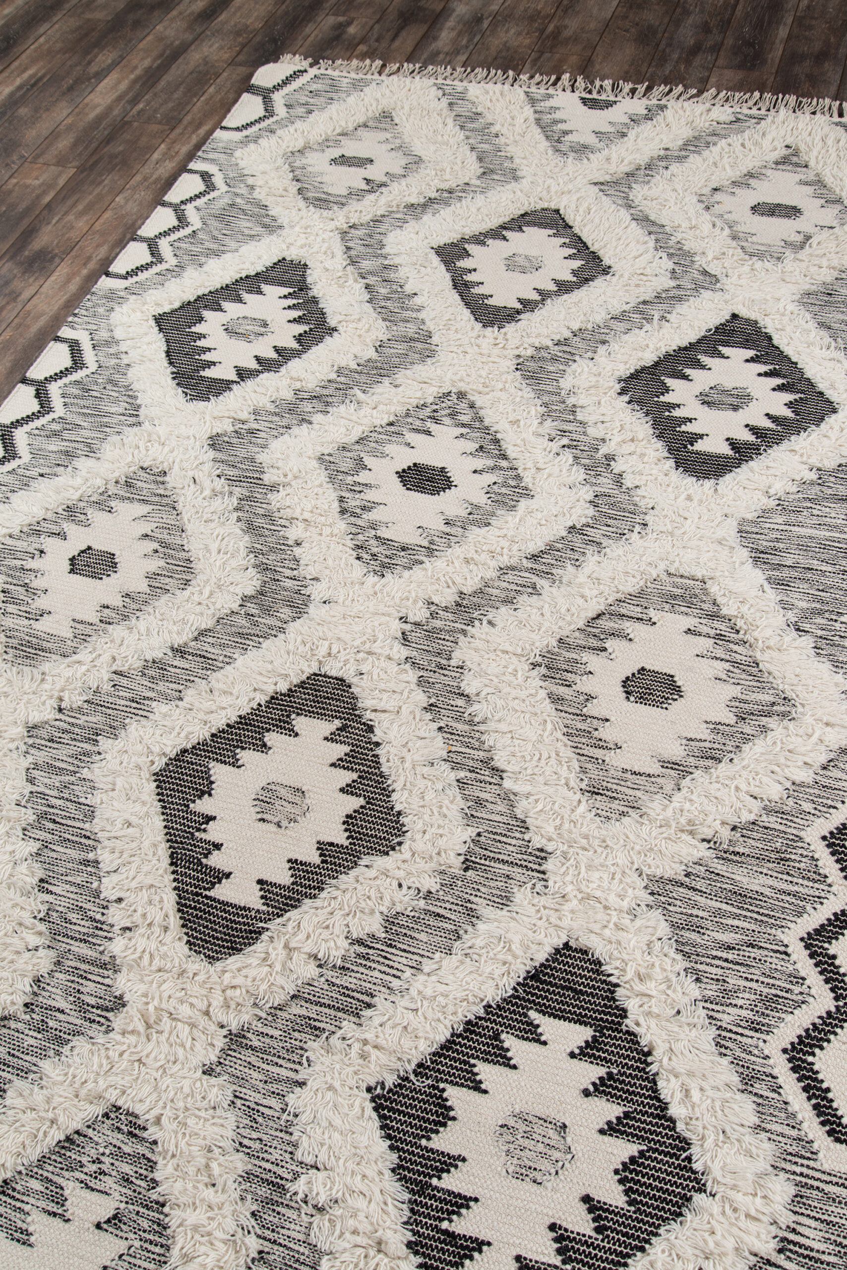 Novogratz Indio IND-5 Black Area Rug - Image 2