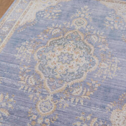 Alternative view of Momeni Isabella ISA-1 Periwinkle Area Rug