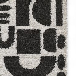 Alternative view of Novogratz Kaia KAI-2 Black Area Rug