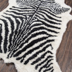 Alternative view of Novogratz Kalahari KAL-1 Black Area Rug