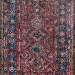 Momeni Karachi KAR-1 Burgundy Area Rug