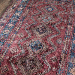 Alternative view of Momeni Karachi KAR-1 Burgundy Area Rug