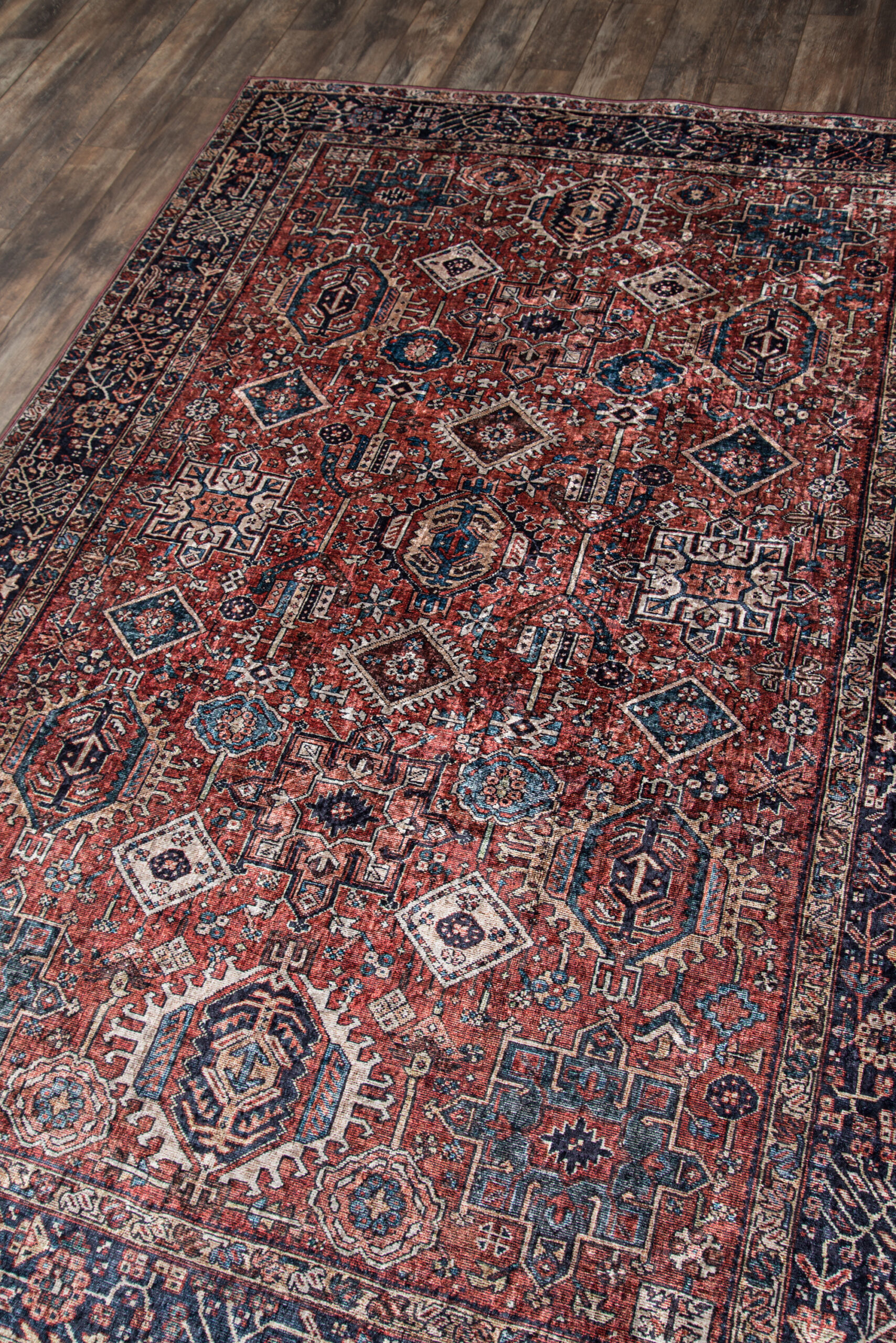 Momeni Karachi KAR-2 Rust Area Rug - Image 2