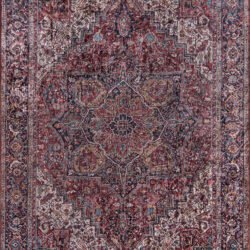 Momeni Karachi KAR-4 Burgundy Area Rug