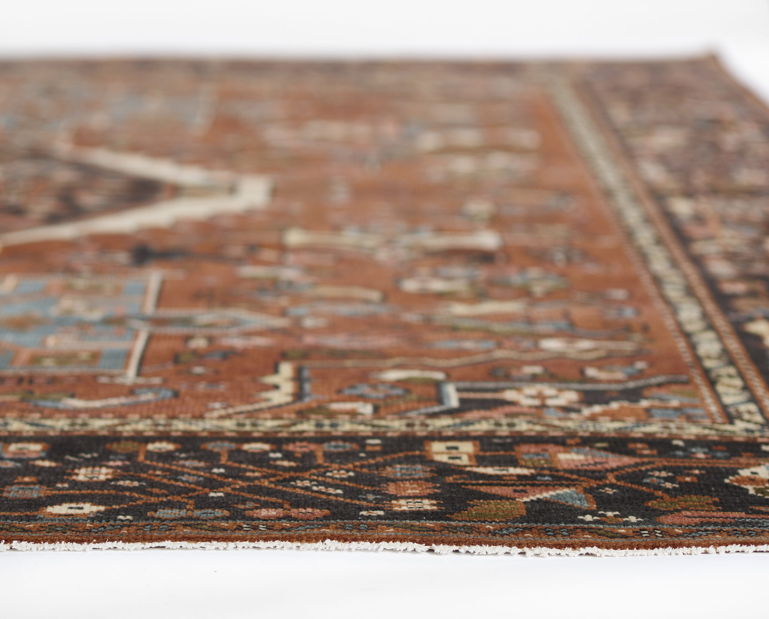 Momeni Karajeh KAJ-1 Red Area Rug - Image 5