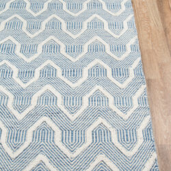 Alternative view of Erin Gates Langdon LGD-1 Blue Area Rug