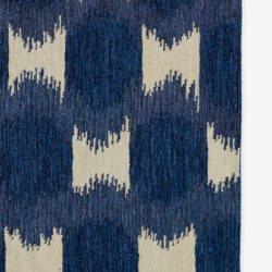 Alternative view of Momeni Leiden LEI-1 Navy Area Rug