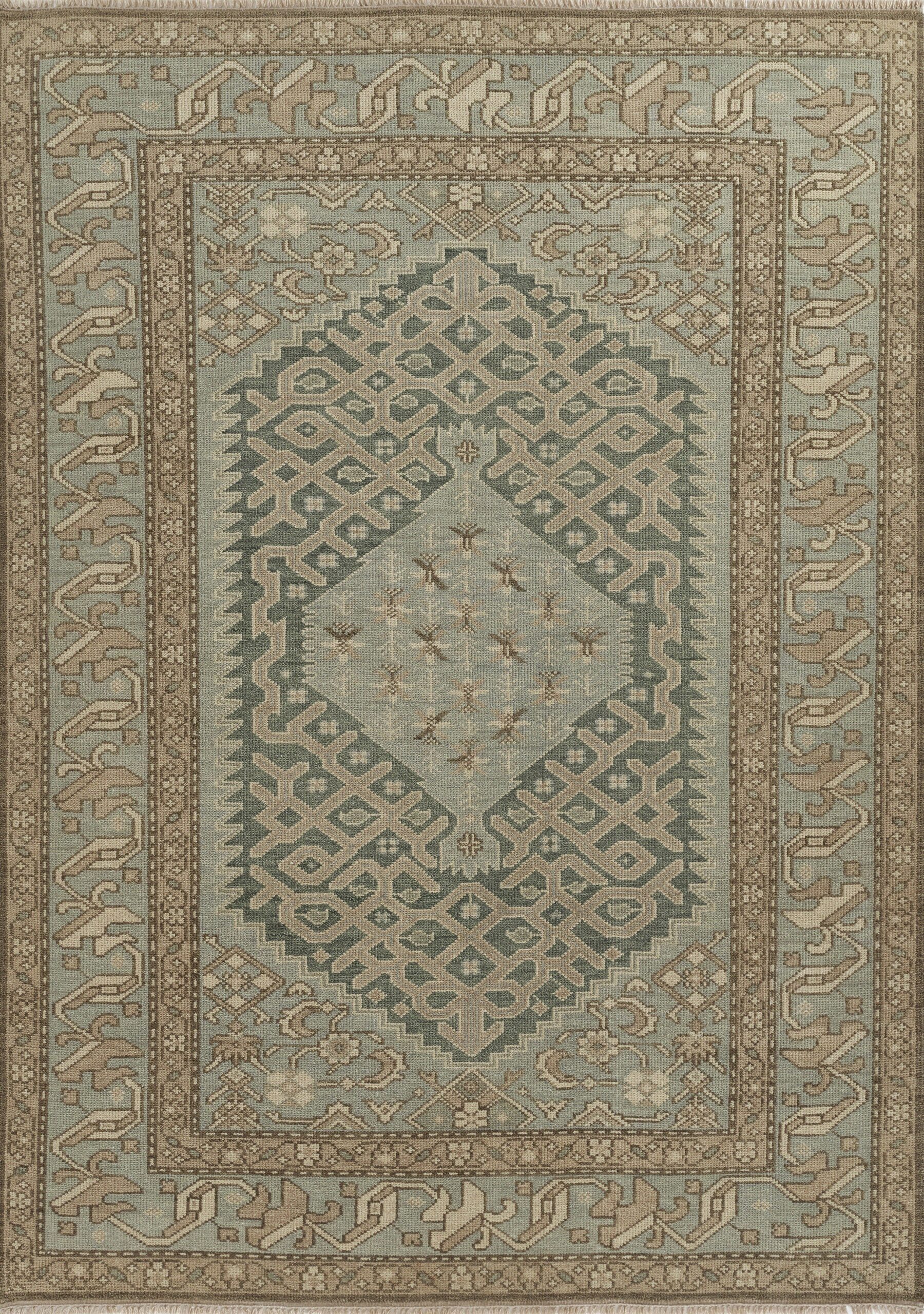 Momeni Nomad NOM-8 Light Blue Area Rug