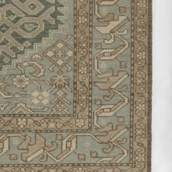 Alternative view of Momeni Nomad NOM-8 Light Blue Area Rug