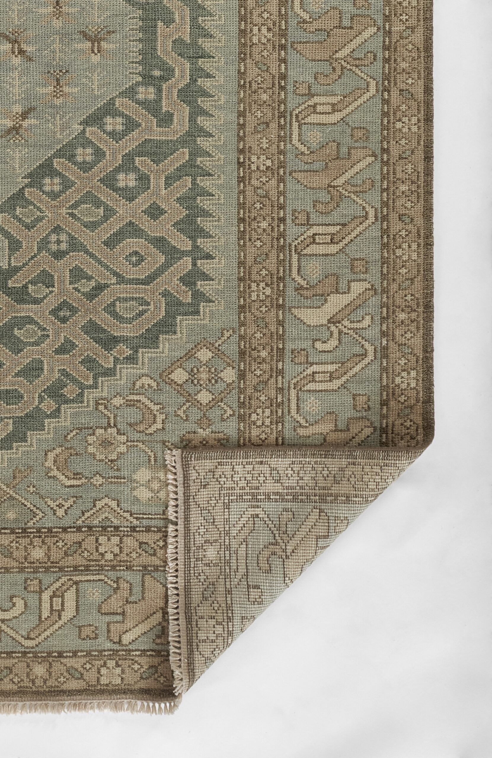 Momeni Nomad NOM-8 Light Blue Area Rug - Image 3